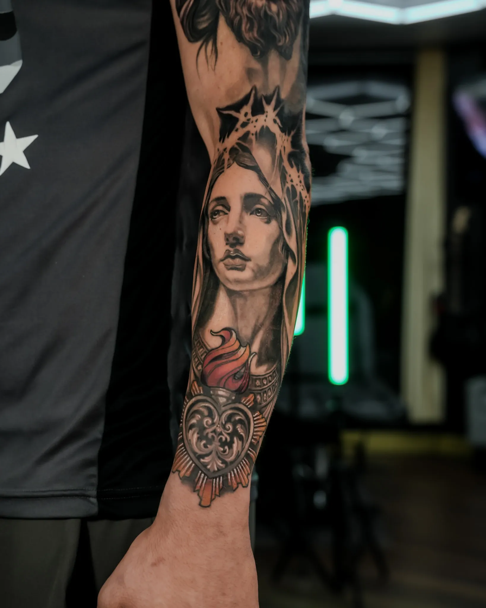 Black & Grey Realism example 1