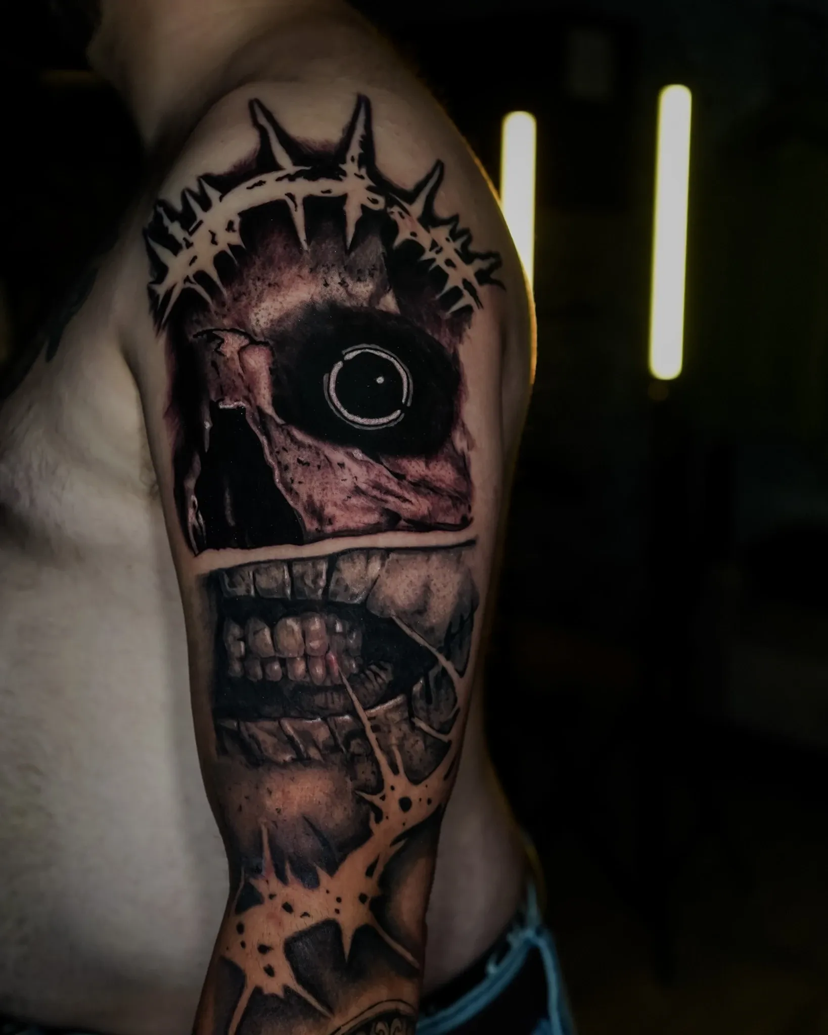 Black & Grey Realism example 1