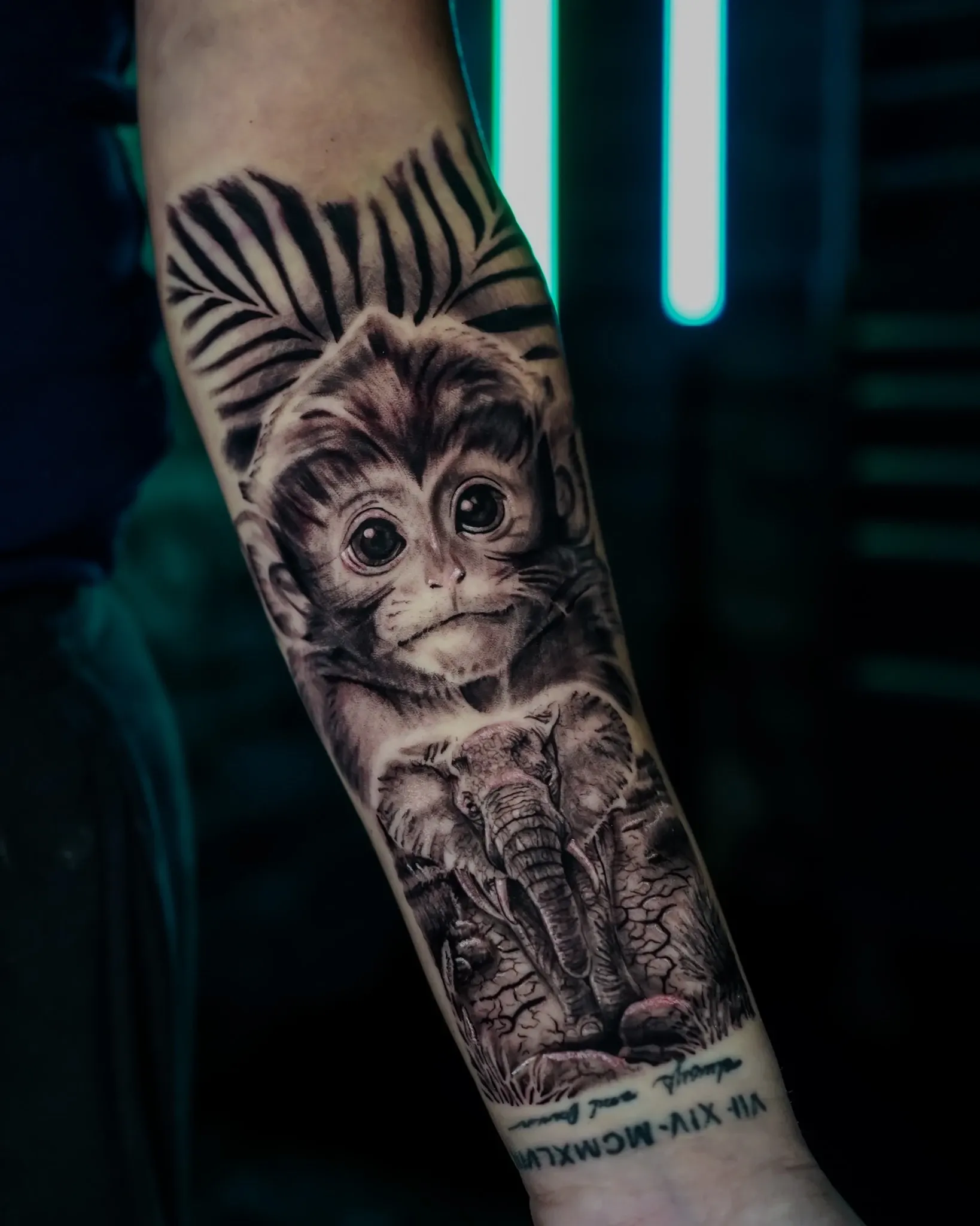 Black & Grey Realism example 2